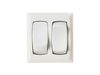 236481-2-S-GE-WB23X5096         -Light/Fan Switch - White