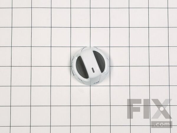 2366528-1-M-Whirlpool-W10193261-Knob - White
