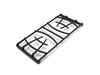 Center Burner Grate - Black – Part Number: 318560470