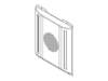 2369827-1-S-GE-WB02K10200-"COVER FAN 12"" "