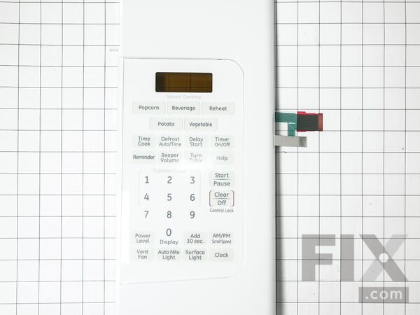 2369943-1-M-GE-WB07X11274-CONTROL PANEL Assembly WW