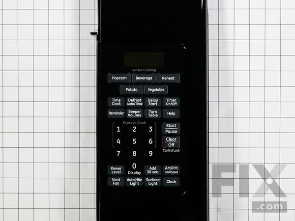 2369945-1-M-GE-WB07X11276-Microwave Control Panel Assembly