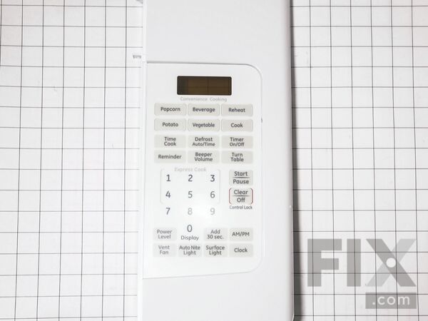 2369949-1-M-GE-WB07X11280-Microwave Control Panel Assembly
