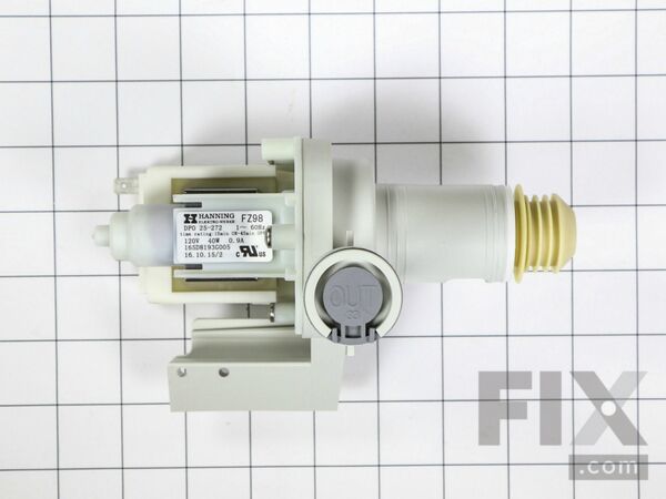 2370525-1-M-GE-WD26X10046- PUMP DRAIN Assembly