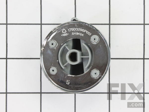 2370714-1-M-GE-WH01X10462-Knob, Gray