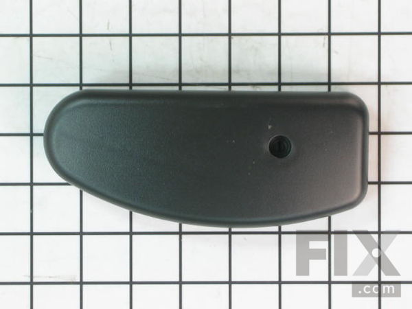 2372096-1-M-Whirlpool-W10177767-Hinge Cover - Black - Left Side