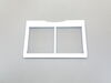2374840-1-S-GE-WR72X10332-Cripser Cover Frame - White