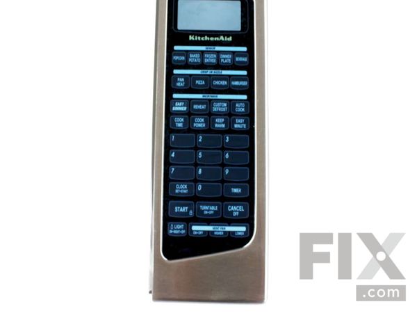 2378273-1-M-Whirlpool-W10306627-Control Panel - Black/Stainless