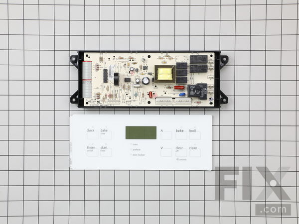 2379268-1-M-Frigidaire-318414214-Electronic Control Board with Overlay - White