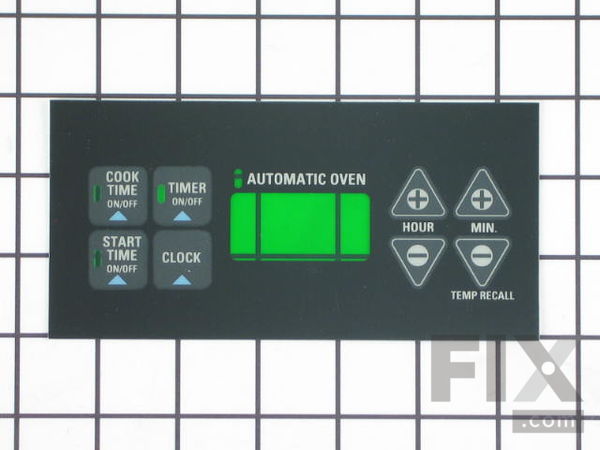 239172-1-M-GE-WB27X10059        -Control Faceplate