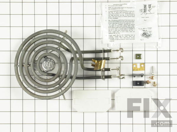 244042-1-M-GE-WB30X342          -Tilt Lock Hinge Mounted Surface Burner Kit - 6"