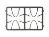 Double Burner Grate - Black – Part Number: WB31T10047