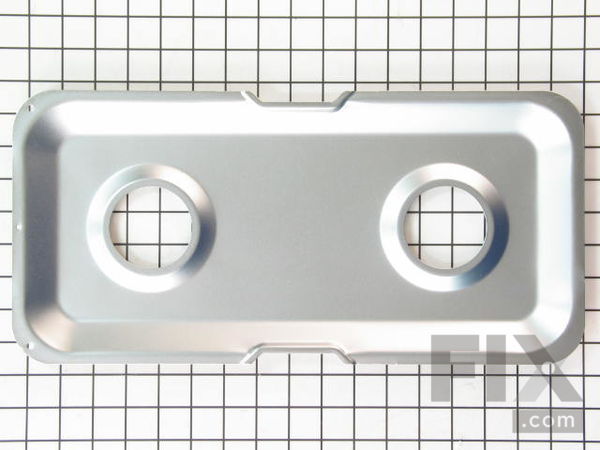 244544-1-M-GE-WB32K16           -Double Burner Pan - Left Side