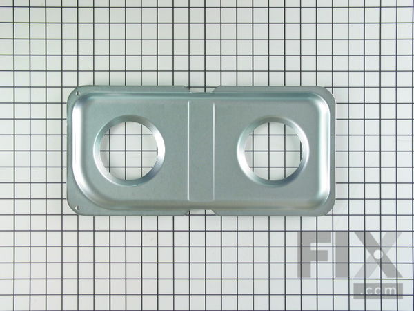 244908-1-M-GE-WB34K10012        -Double Burner Pan - Left Side