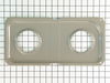 244911-1-S-GE-WB34K10015        -Double Porcelain Burner Pan - Right Side