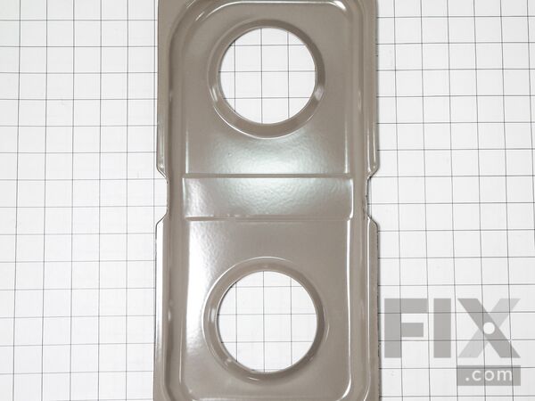244912-1-M-GE-WB34K10016        -Double Porcelain Drip Pan - Taupe - Left Side
