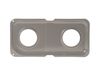244912-2-S-GE-WB34K10016        -Double Porcelain Drip Pan - Taupe - Left Side