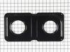 Double Burner Pan - Left Side – Part Number: WB34K10017