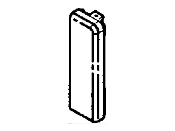 246640-1-M-GE-WB36T10067        -END CAP WHITE-RIGHT