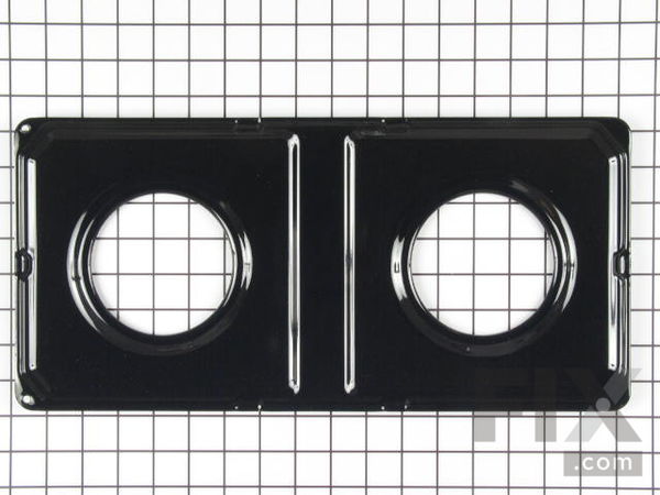 249834-1-M-GE-WB49K3            -Double Burner Drip Pan