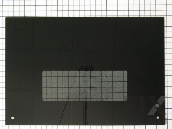 252959-1-M-GE-WB57K5183         - OV Door GLASS ASM-BLK