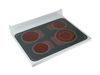 Glass Main Top - White – Part Number: WB62T10026