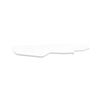 Control Panel Endcap - White - Left Side – Part Number: WB7K387