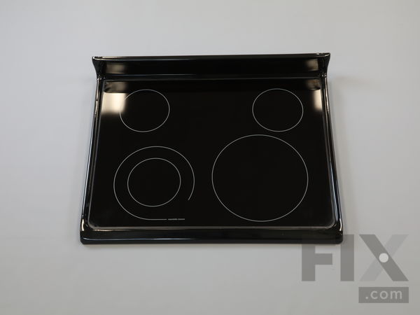 2581819-1-M-Frigidaire-316531983-Main Cooktop Glass Assembly, Black