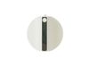 KNOB&CLIP White – Part Number: WE1X1271
