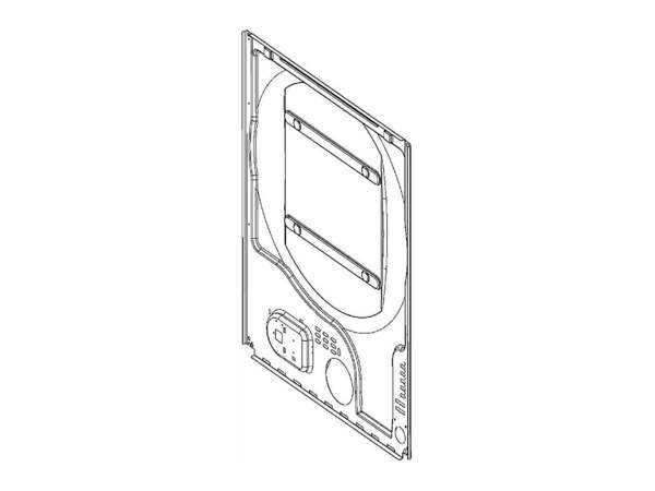 267208-1-M-GE-WE20M301          -PANEL REAR (6'CU)
