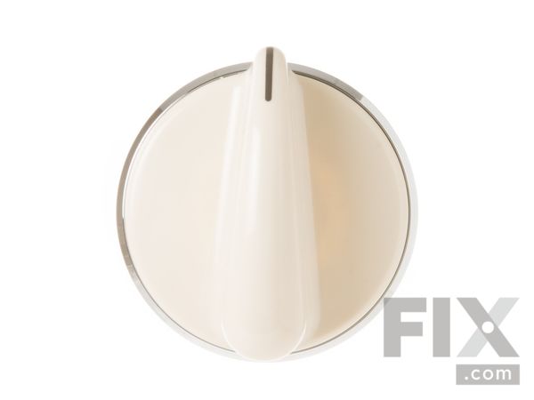 268496-1-M-GE-WH01X10110        -Knob & Clip Assembly - Almond