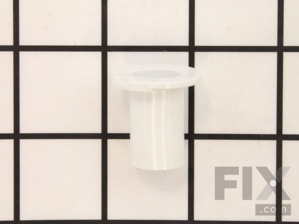 283650-1-M-GE-WR01X10206        -Refrigerator White Bottom Door Thimble