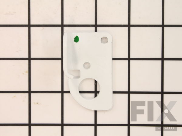 285005-1-M-GE-WR02X10576        -Freezer Door Stop Plate - White