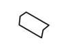 Corner Cap (Black) – Part Number: WR02X10781
