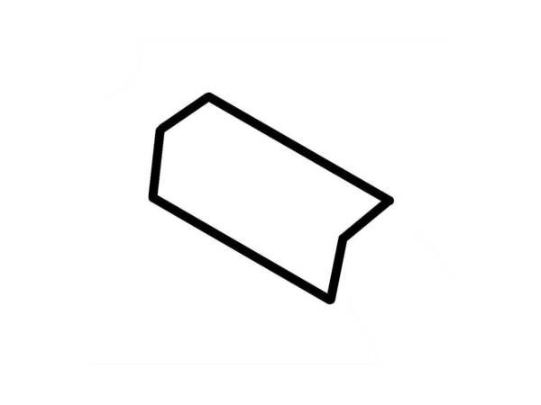 285196-1-M-GE-WR02X10785        -Corner Cap (Bisque)