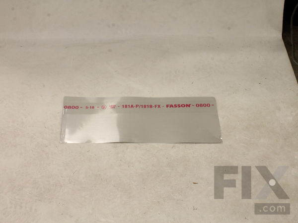 285401-1-M-GE-WR02X11029        -Evaporator Heater Shield Kit