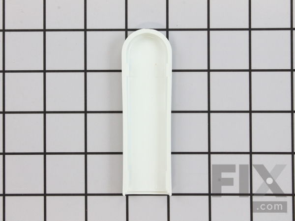 289073-1-M-GE-WR12X10207        -Door Handle Bottom End Cap - White