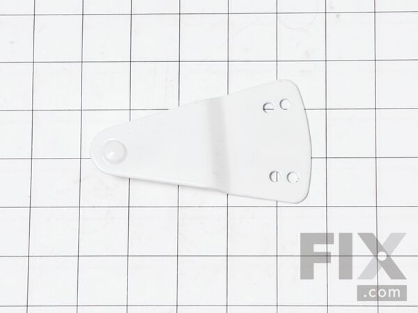 290279-1-M-GE-WR13X10101        - HINGE TOP & SHIM Assembly White