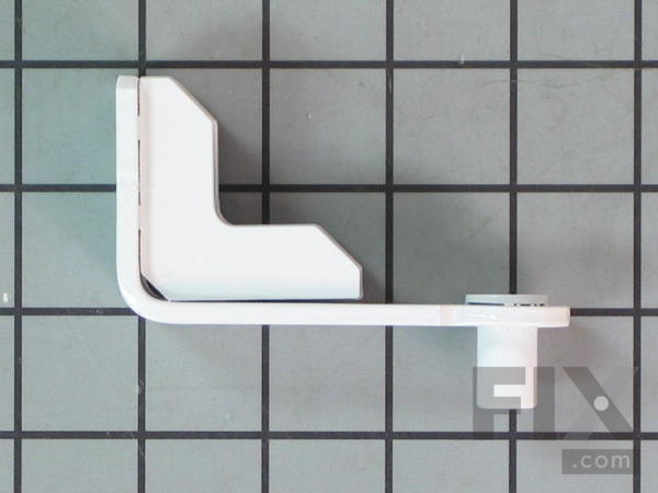 290346-1-M-GE-WR13X10176        - HINGE BTM & PIN Assembly White