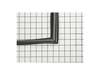 Freezer Door Gasket - Black – Part Number: WR24X443