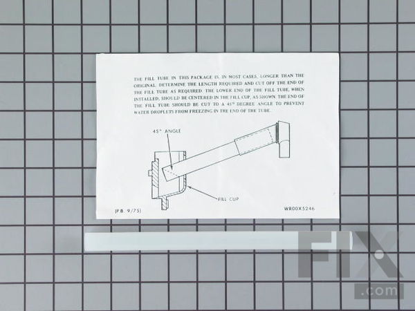 298162-1-M-GE-WR2X6087          -Fill Tube Extension