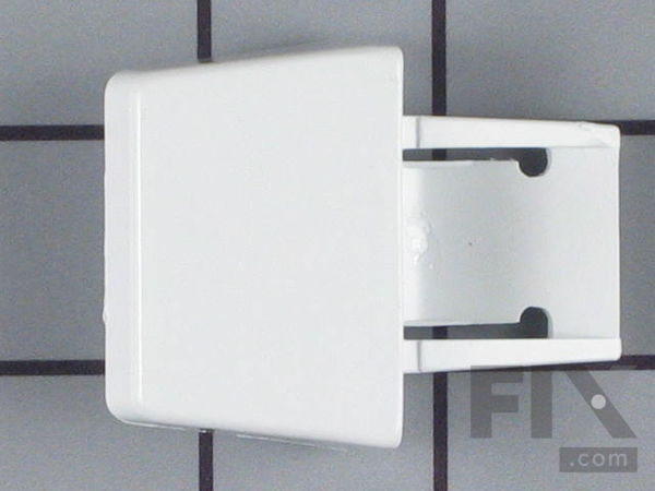 298589-1-M-GE-WR2X7673          -Door Shelf Retainer Bar End Cap