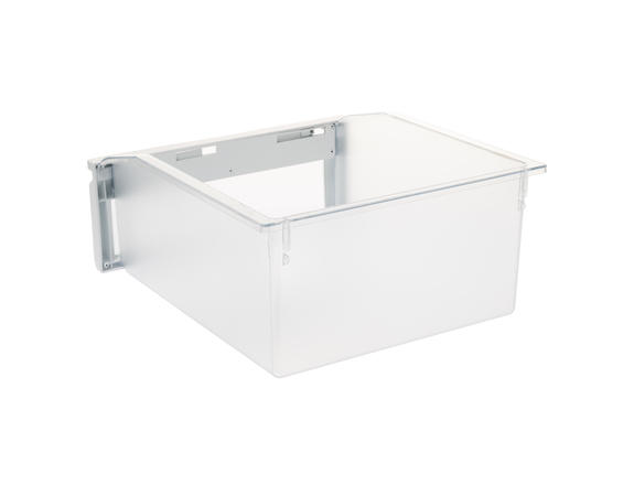 300573-1-M-GE-WR32X10122        -Vegetable Crisper Pan - Clear/White