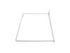 SHELF CANT GLASS HALF – Part Number: WR71X10090