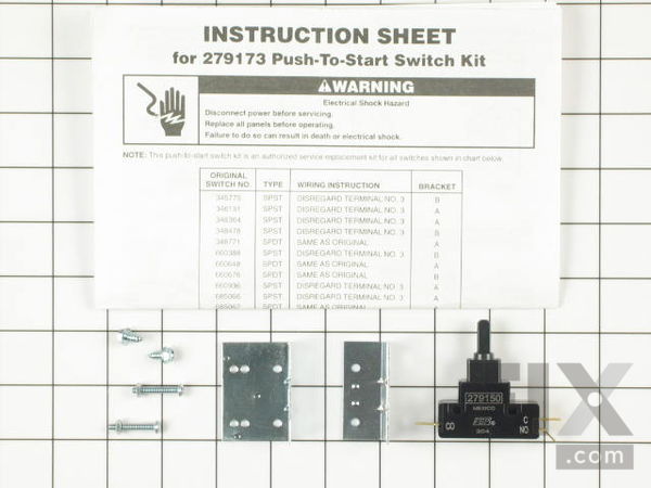 334156-1-M-Whirlpool-279173            -Push-to-Start Switch Kit