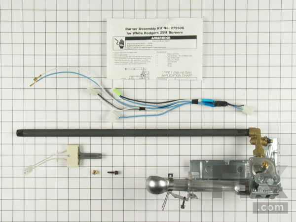 334220-1-M-Whirlpool-279536            -Gas Burner Assembly
