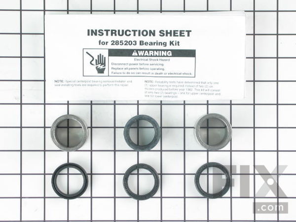 334447-1-M-Whirlpool-285203            -Centerpost Bearing and Seal Assembly