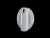 3408220-3-S-Whirlpool-W10340813-Burner Knob - White