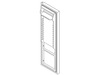 Display DOOR-REFR – Part Number: 242038863