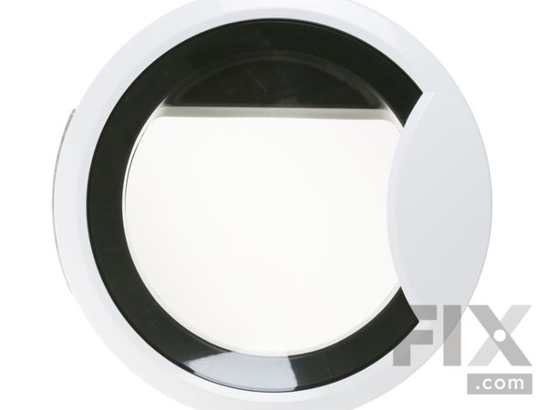 3487037-1-M-GE-WE10M134- DOOR ASM- White